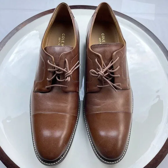 Cole Haan Men\'s Tan Dress Shoes Size 10.5 Men main image 4